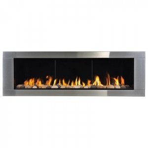 Napoleon LPS50SS Fireplace Surround w/Safety Screen for LHD50   Brushed Stainless Steel