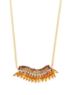 Gold Mohawk Necklace by Joanna Laura Constantine