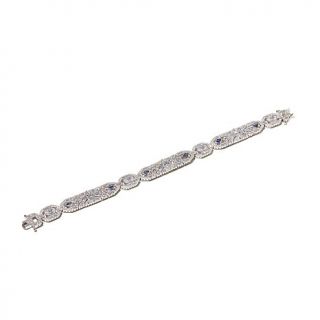 Xavier Absolute™ and Created Sapphire Sterling Silver Line Bracelet   7878391