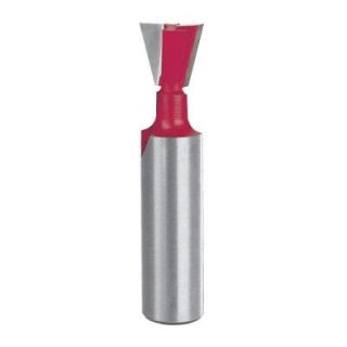 Diablo 1/2 in. x 1/2 in. Carbide Dovetail Router Bit with 1/2 in. Min Chuck DR22112