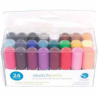 Silhouette Sketch Pen, 24/pkg