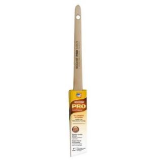 Wooster Pro 1 in. Nylon/Polyester Thin Angle Sash Brush 0H21130010