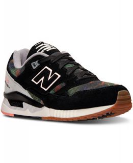 New Balance Womens 530 Midnight Blooms Casual Sneakers from Finish
