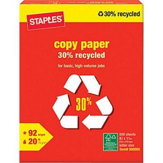 30% Recycled Copy Paper Reams