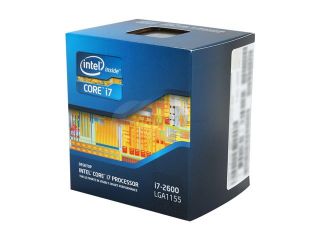 Open Box Intel Core i7 2600 Sandy Bridge Quad Core 3.4GHz (3.8GHz Turbo Boost) LGA 1155 95W BX80623I72600 Desktop Processor Intel HD Graphics 2000