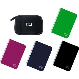 Western Digital 320GB My Passport Essential Portable External Hard Drive   Exclusive Colors w/ Bonus Case
