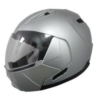 AFX FX 140 Modular Helmet Silver XS