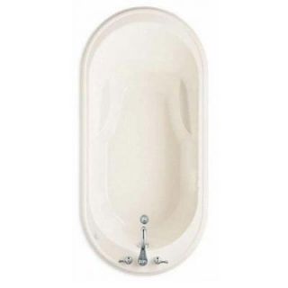 American Standard Heritage 6 ft. x 35.75 in. Reversible Drain Soaking Tub in Arctic White 2806.002.011