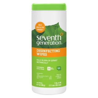 Seventh Generation™ Disinfecting Wet Wipes   Lemongrass Citrus (35