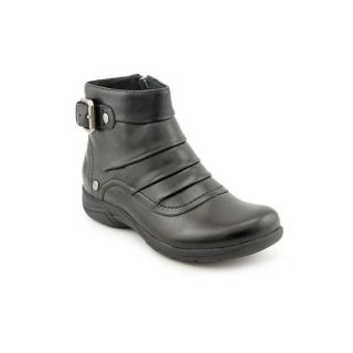 Clarks Womens Christine Club Black Leather Boots
