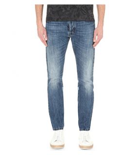 VALENTINO   Slim fit tapered denim jeans