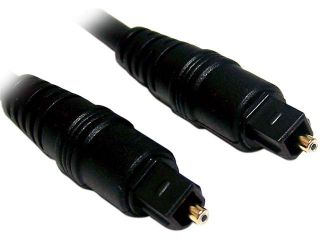 Micro Connectors Model M06 826 25 25 ft. Toslink Digital Optical Cable