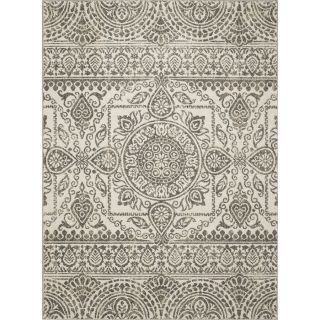 Concord Global Manhattan Gray Rectangular Indoor Woven Area Rug (Common 7 x 10; Actual 79 in W x 114 in L x 6.58 ft Dia)