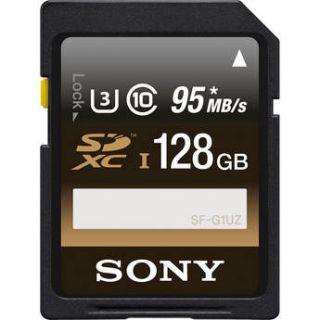 Sony 128GB UHS I SDXC Memory Card (Class 10/U3) SFG1UZ/TQN
