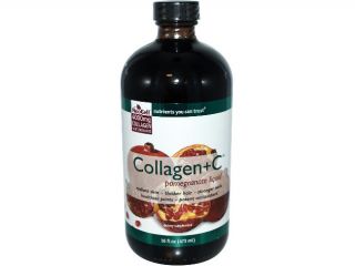 Neocell Laboratories 1127984 Collagen plus C, Pomegranate Liquid, 16 fl oz   473 ml   16 oz