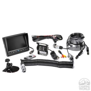 Rear View Camera System   One Camera Setup with Trailer Tow Quick Connect/Disconnect Kit   Rear View Safety Inc RVS 770613 213   Backup Systems