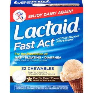 Lactaid Fast Act Chewables, 32ct