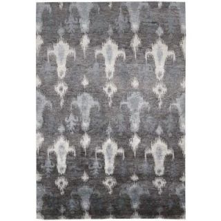 Nourison Silken Shadows Grey 9 ft. 9 in. x 13 ft. 9 in. Area Rug 144430