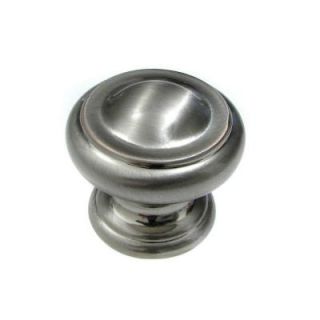 Richelieu Hardware 1 3/16 in. Brushed Nickel Classic and Traditional Knob BP8632195