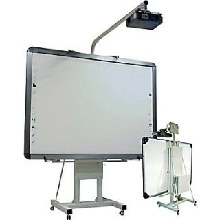MasterVision 85 1/2 103(H) x 44 59(W) x 12   55(D) Interactive Board Mobile Stand