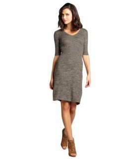 Bcbgmaxazria Pine Stretch Wool Blend 'shay' Long Sleeve Sweater Dress (325516501)