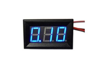 0 5.00A Blue LED Digital Ammeter Amps Panel Meter Digital Measuring Electrical Current