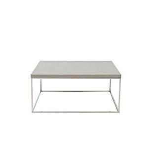 Euro Style™ Teresa 15 x 36 x 36 MDF Square Coffee Table, Taupe