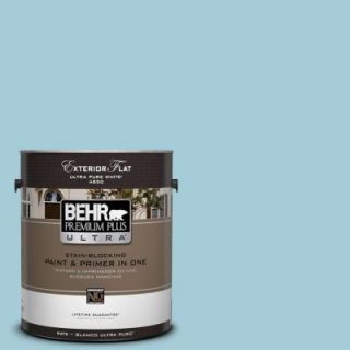 BEHR Premium Plus Ultra 1 gal. #S460 2 Drip Flat Exterior Paint 485001