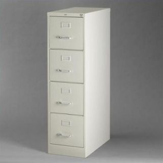 Hirsh Industries 3000 Series 4 Drawer Letter File Cabinet in Putty