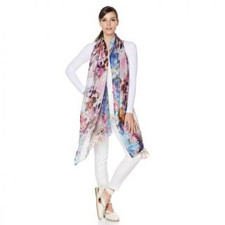 Clever Carriage Company Spring Provence Silk Scarf   8032359