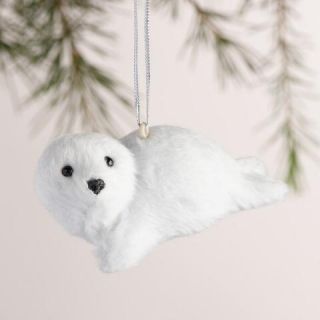Fabric Arctic Animal Ornaments, Set of 3