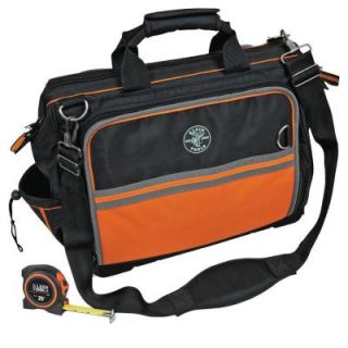 Klein Tools Tradesman Pro Organizer Ultimate Electrician's Bag with Free Magnetic Tape Measure 5541819WTM