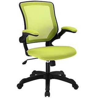Modway EEI 825 GRN Veer Mesh Executive Chair with Adjustable Arms, Green