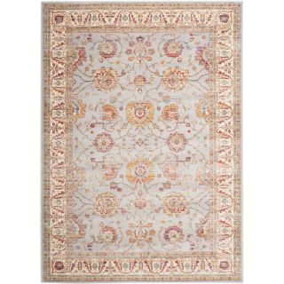 Silver / Ivory Area Rug by Darby Home Co