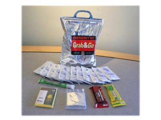 Safe T Proof Disaster Preparedness STP EQS GG 01 Safe T Proof 1 Person 3 Day Grab and Go Insulatd Bag Survival Kit
