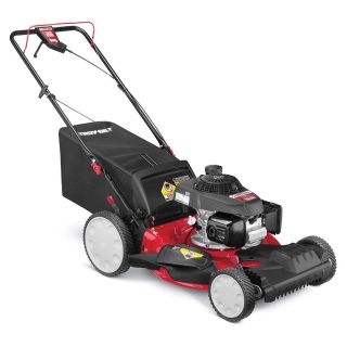 Troy Bilt TB240 160 cc 21 in Self Propelled Front Wheel Drive 3 in 1 Gas Lawn Mower with Mulching Capability