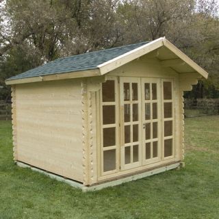 Outdoor Living Today SpaceSaver 8.5ft. W x 4.5ft. D Wood Lean To Shed