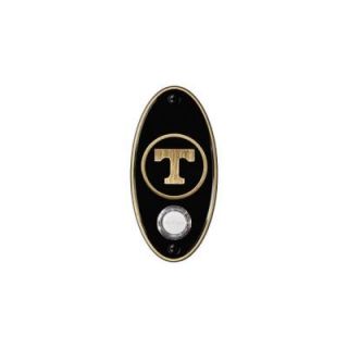 NuTone College Pride University of Tennessee Wireless Door Chime Push Button   Antique Brass CP2TNAB