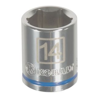 Kobalt 1/4 in Drive 14mm 6 Point Metric Socket