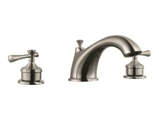 Design House 524629 Ironwood Roman Tub Faucet, Satin Nickel Finish   524629
