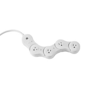 Quirky Wink Pivot Power Genius Surge Protector   White PPVPG WH01