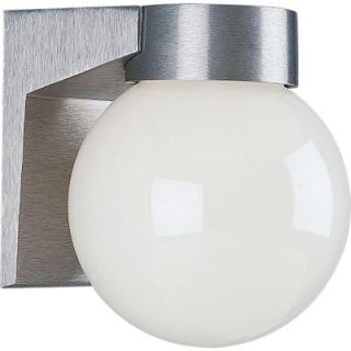 Progress Lighting Satin Aluminum 1 light Wall Lantern P5617 16