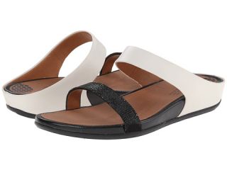 FitFlop Banda Micro Crystal Slide™ Black/White