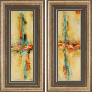 Equilibrio by Santos 2 Piece Framed Graphic Art Set by Paragon