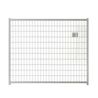Lucky Dog 4 ft. H x 5 ft. W Silver Welded Wire Modular Panel CL 28543