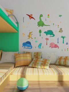 Dinosaur Spirit Removable Wall Decals by WallPOPs