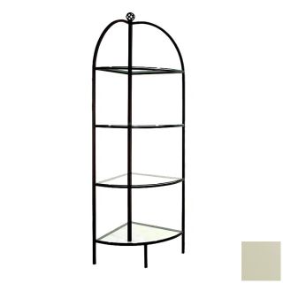 Grace Collection Ivory Corner Bakers Rack