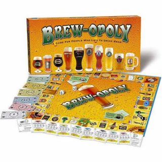 Brew Opoly Monopoly Game by Late For The Sky Multi Colored