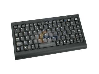 SolidTek ask 3952(us)black Black 88 Normal Keys Bluetooth Wireless Mini Keyboard 12.25"(L)