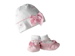 Kate Spade New York Kids Cap And Bootie Set